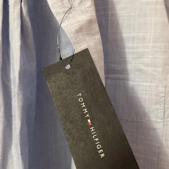 Tommy Hilfiger Mens Short Sleeve Dress shirt - Picture 3 of 5